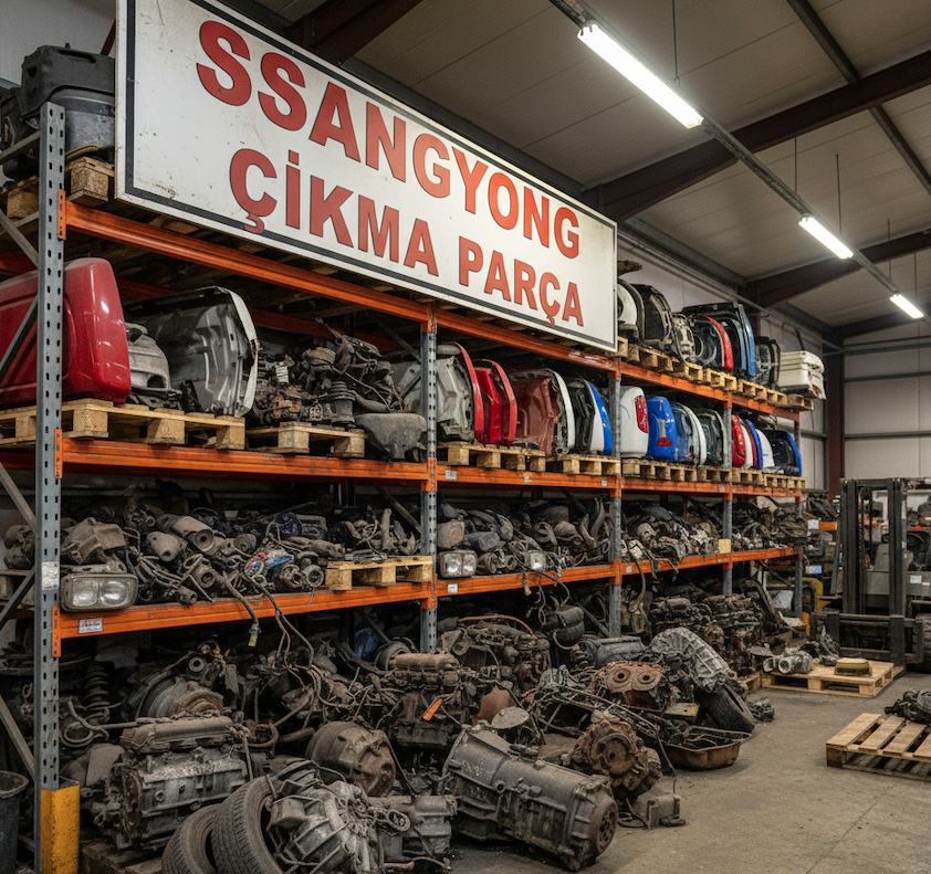 Murat Otomotiv Ssangyong çıkma parça stok ve gönderim